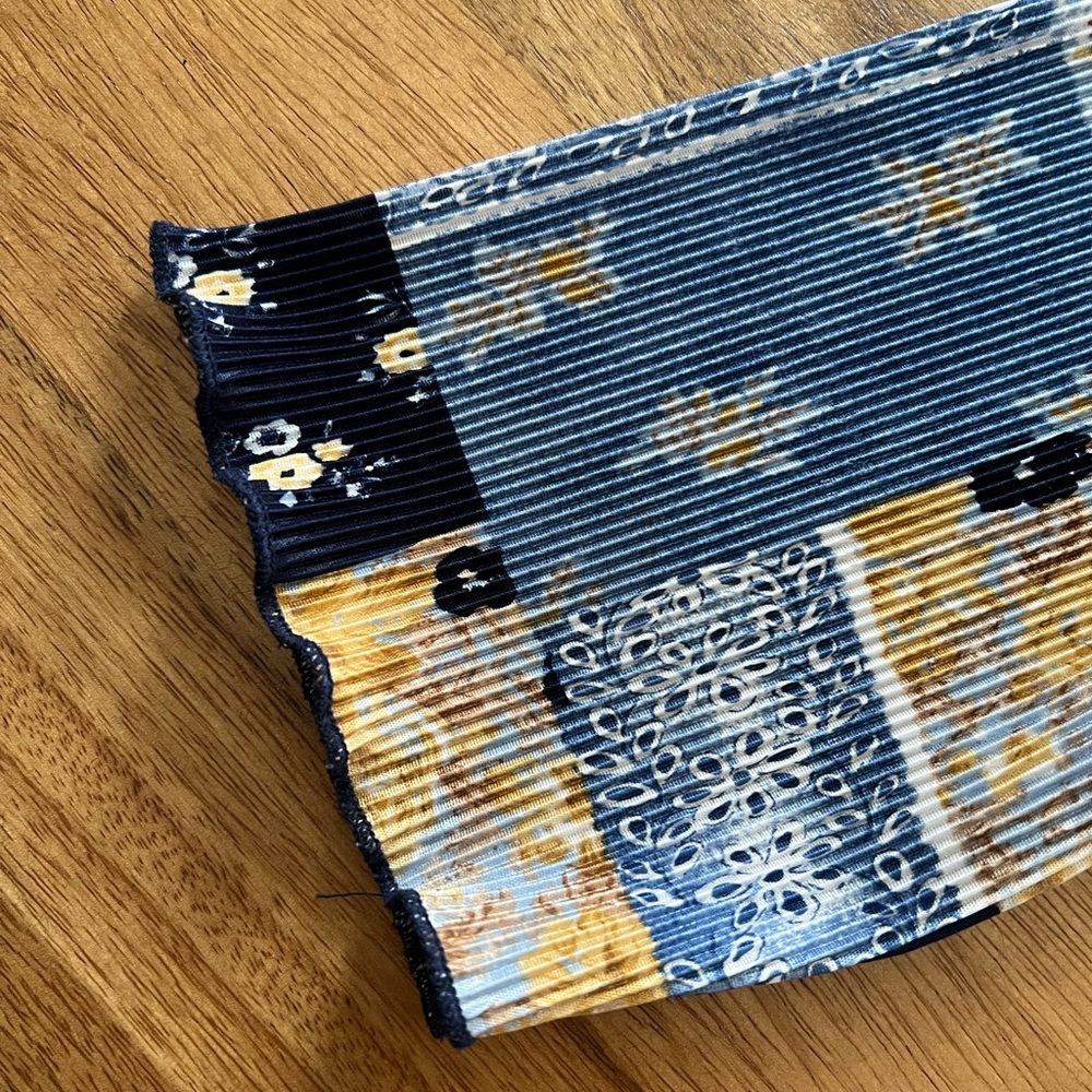 Patchwork Floral Long Sleeve Top - image 4